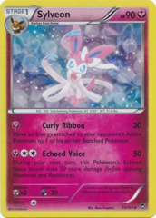 Sylveon 72/111 Cracked Ice Holo Promo - Theme Deck Exclusive